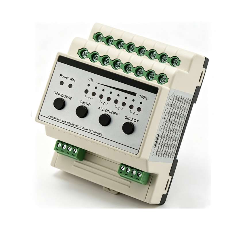 SQD-R0416A-D4I 4路0-10伏的调光执行模块