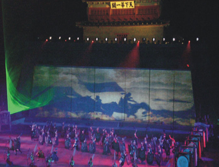 Shanhaiguan large-scale live performance