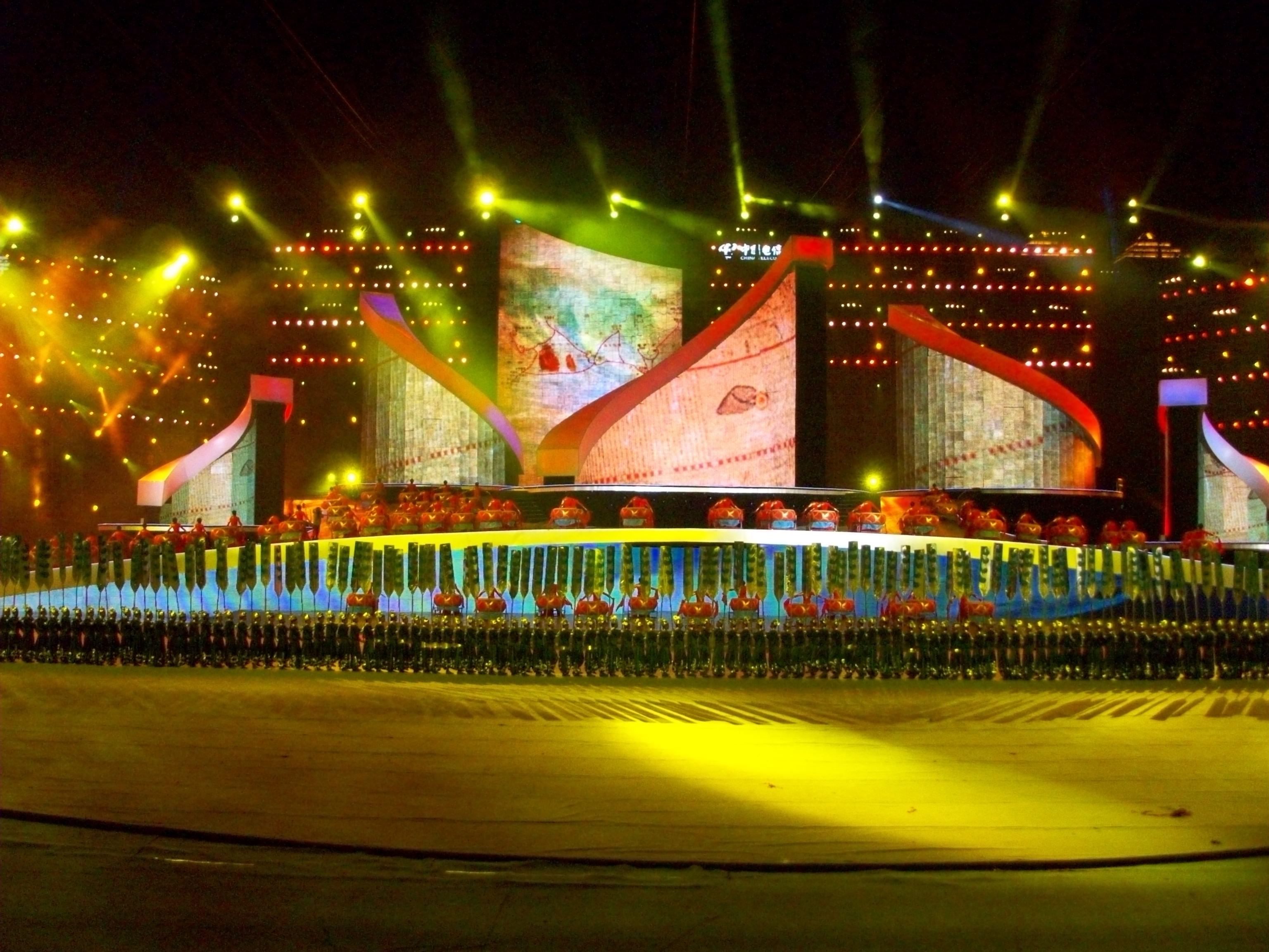Large-scale stage performance